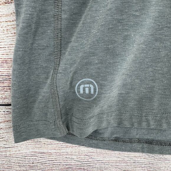 Travis Mathew 1/4 Zip Pullover Sweatshirt Men's‎ Size Medium Gray - Picture 8 of 13